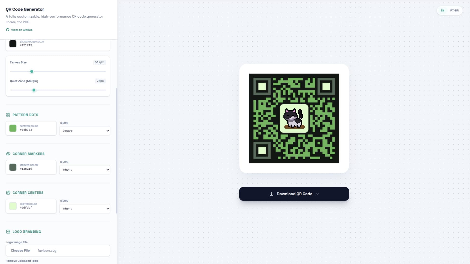 QR Code Generator: Open-source PHP library